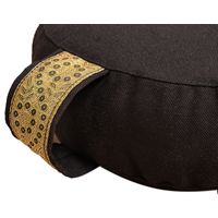 Sattva Yoga Gear Black Meditation Cushion